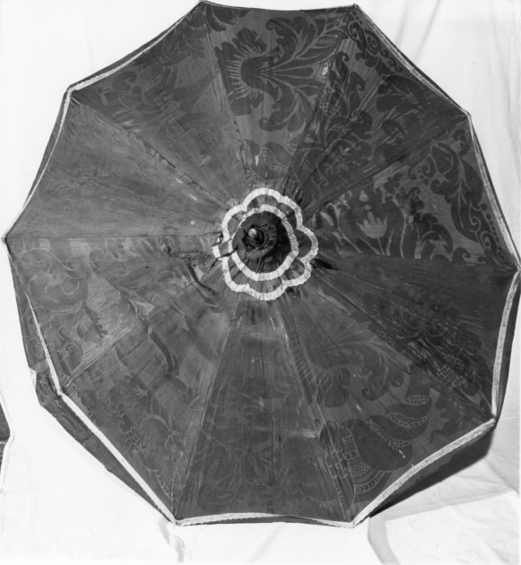 ombrellino processionale - manifattura toscana (fine/inizio secc. XVIII/ XIX)