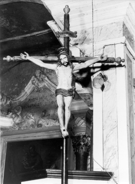 crocifisso - ambito garfagnino (sec. XVIII)
