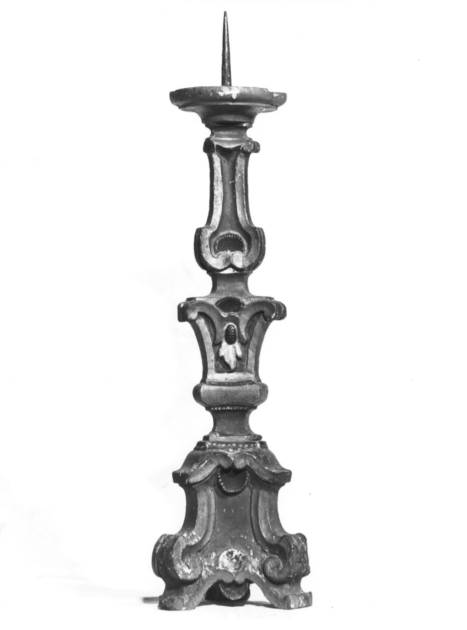 candeliere - ambito garfagnino (sec. XVIII)