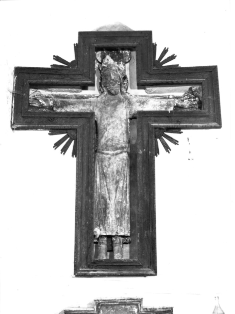 VOLTO SANTO (?) (scultura) - ambito garfagnino (sec. XIII)