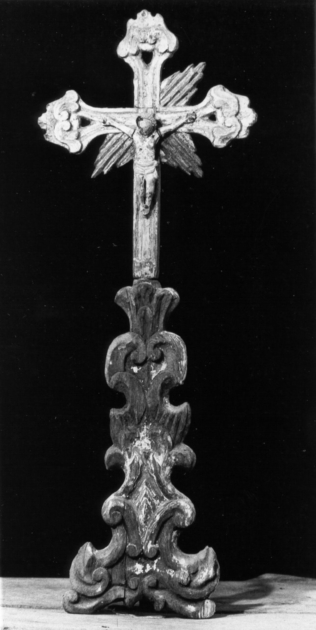 croce d'altare - ambito garfagnino (sec. XVIII)