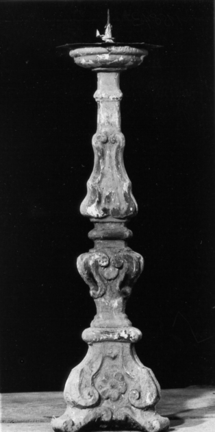 candeliere, serie - ambito garfagnino (sec. XVIII)