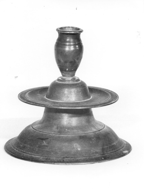 candeliere - bottega lucchese (secc. XVI/ XVII)