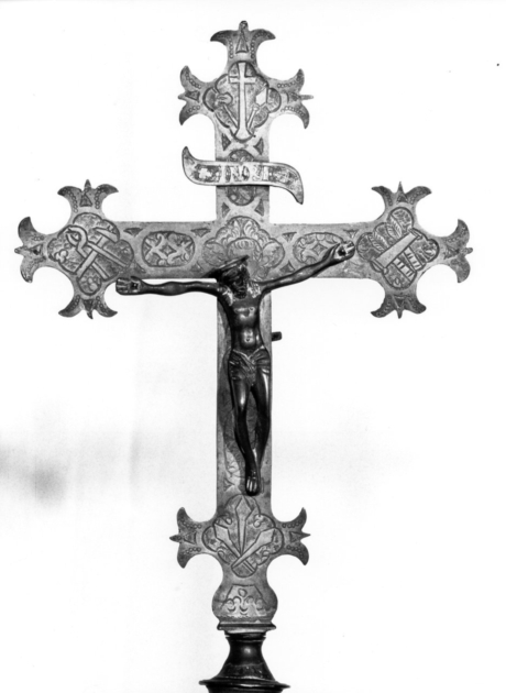croce processionale - bottega lucchese (sec. XVII)