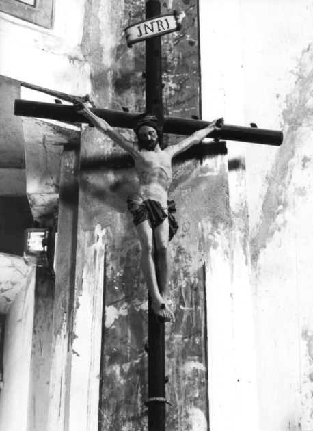 crocifisso - ambito garfagnino (sec. XIX)