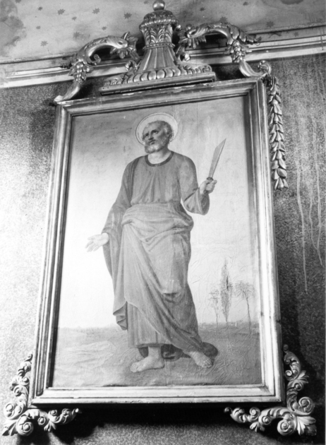 SAN BARTOLOMEO (dipinto) - ambito toscano (sec. XIX)