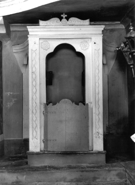 confessionale - bottega toscana (inizio sec. XIX)