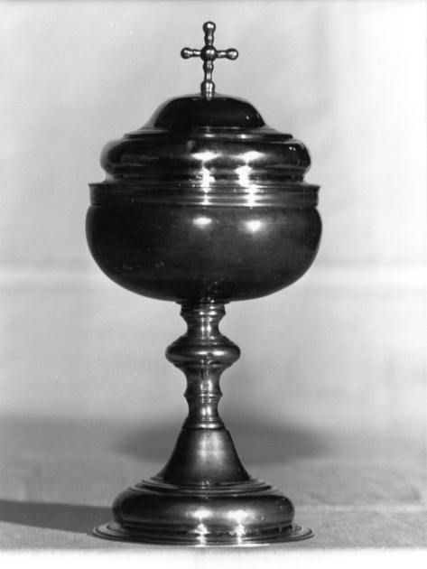 pisside - bottega italiana (sec. XIX)