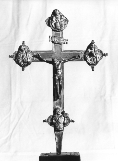 croce processionale - bottega lucchese (sec. XVII)