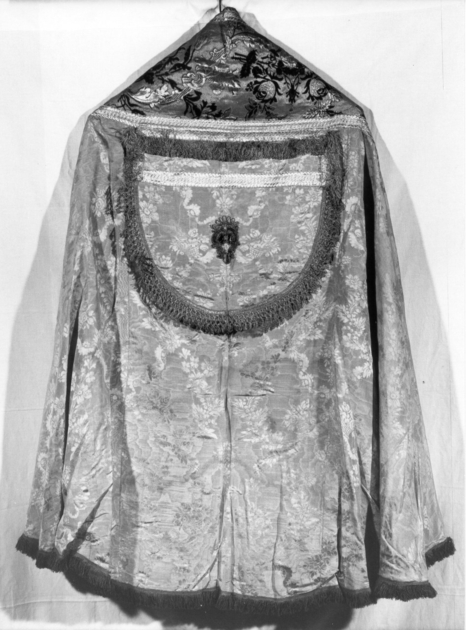 piviale - manifattura italiana (seconda metà sec. XVIII)