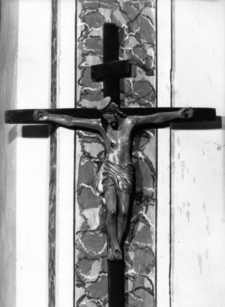 crocifisso - ambito garfagnino (seconda metà sec. XVIII)