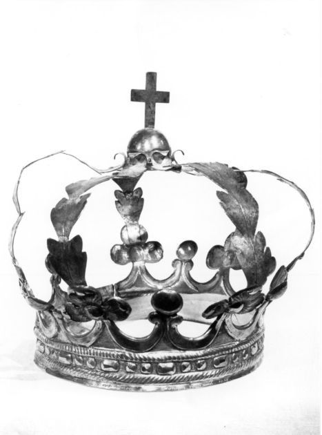 corona da statua - bottega toscana (sec. XIX)