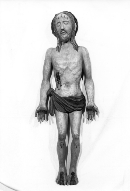 CRISTO MORTO (scultura) - bottega italiana (sec. XIX)