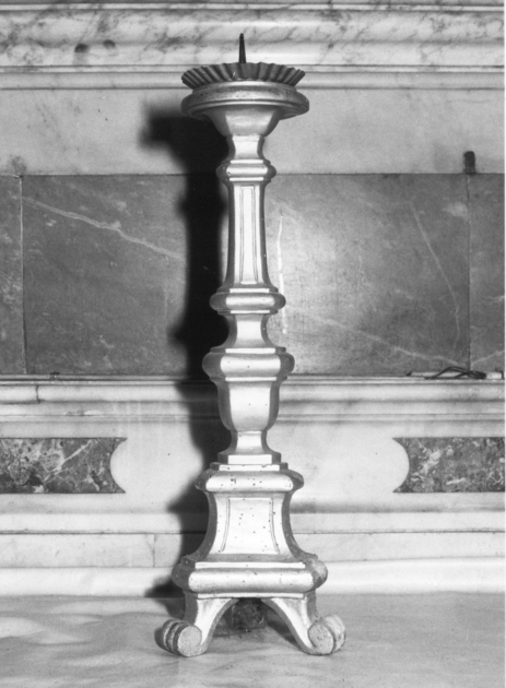 candeliere, serie - bottega lucchese (sec. XVIII)