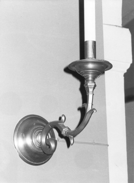 candeliere da parete, serie - bottega toscana (sec. XVII)