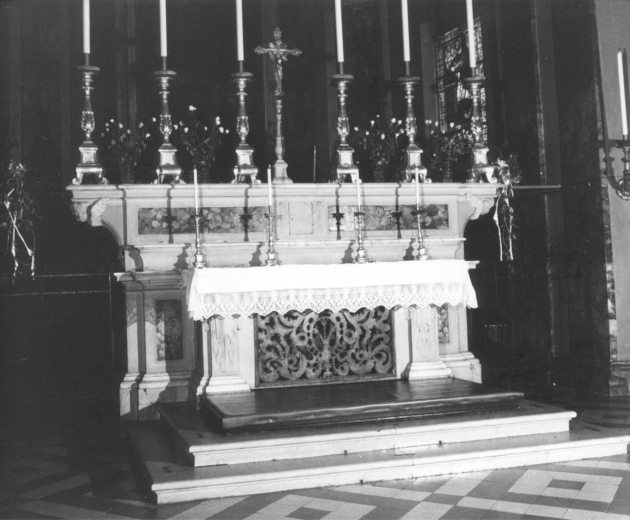 altare maggiore - bottega lucchese (secc. XIX/ XX)