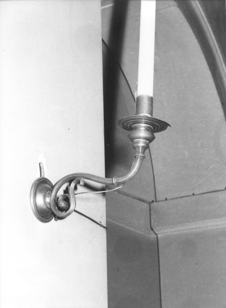 candeliere da parete, serie - bottega toscana (sec. XVIII)