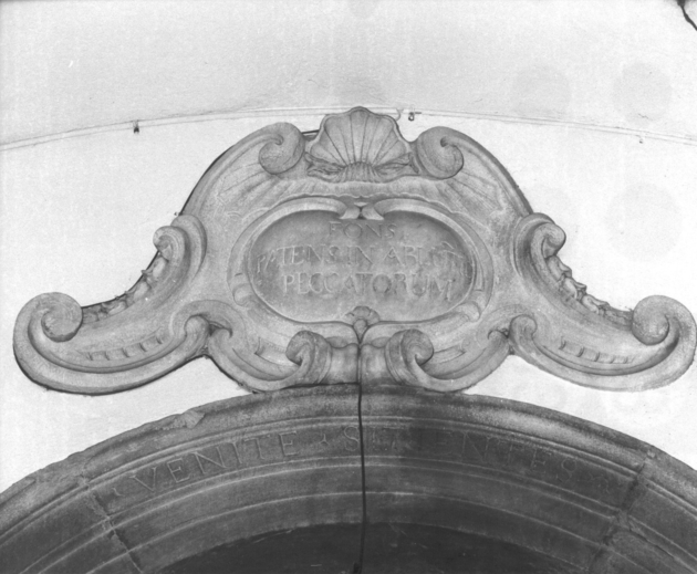 mostra di nicchia - bottega lucchese (sec. XVIII)