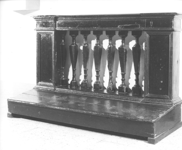 inginocchiatoio - bottega lucchese (sec. XVIII)