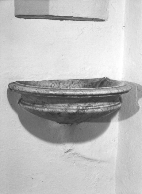 lavabo da sacrestia - bottega lucchese (sec. XVIII)
