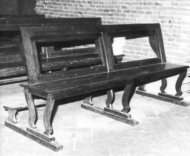 panca, serie - bottega lucchese (sec. XVIII)