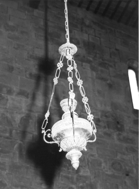 lampada pensile, serie - bottega toscana (secc. XVIII/ XIX)