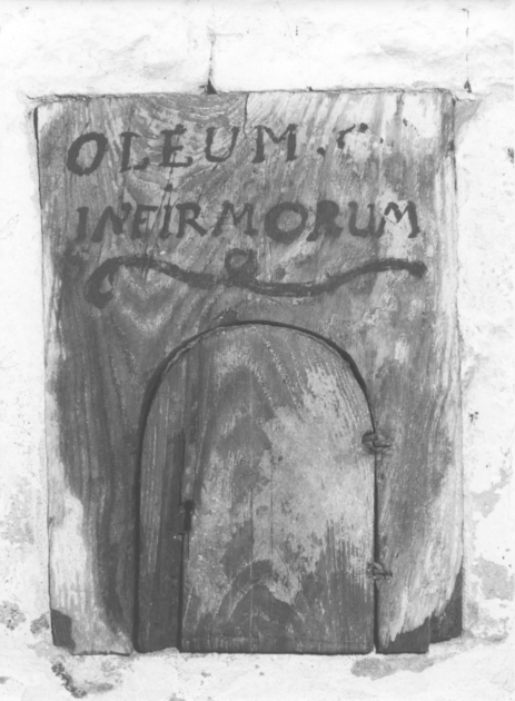 tabernacolo murale - bottega lucchese (secc. XVII/ XVIII)