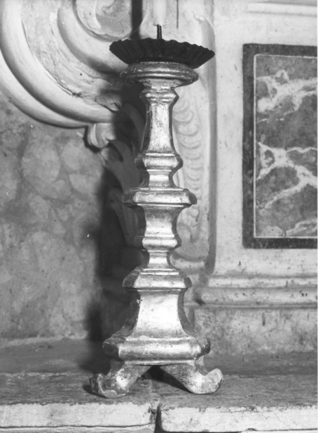 candeliere, serie - bottega lucchese (sec. XVIII)