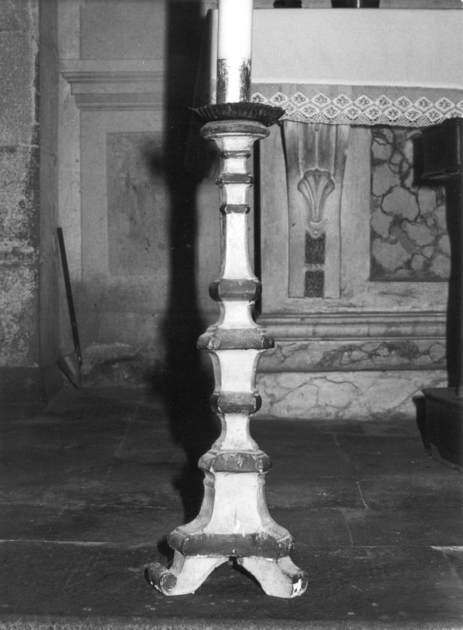 candeliere, serie - bottega lucchese (sec. XVIII)