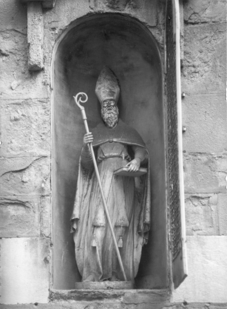 SANT'ANTONIO ABATE (statua) - bottega italiana (fine/inizio secc. XVI/ XVII)