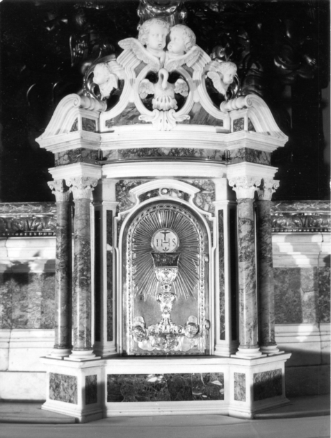 ciborio - bottega italiana (sec. XVIII)