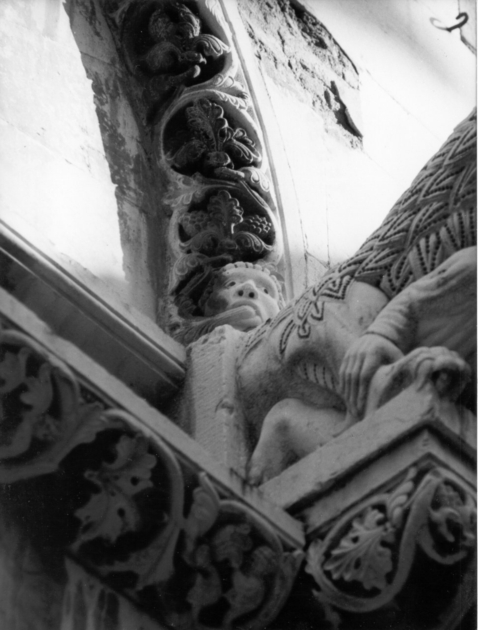 archivolto di portale - bottega lucchese (inizio sec. XIII)