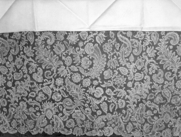 tovaglia d'altare - manifattura italiana (inizio sec. XIX)