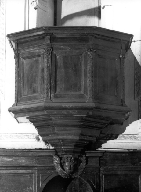 pulpito - bottega italiana (sec. XVII)