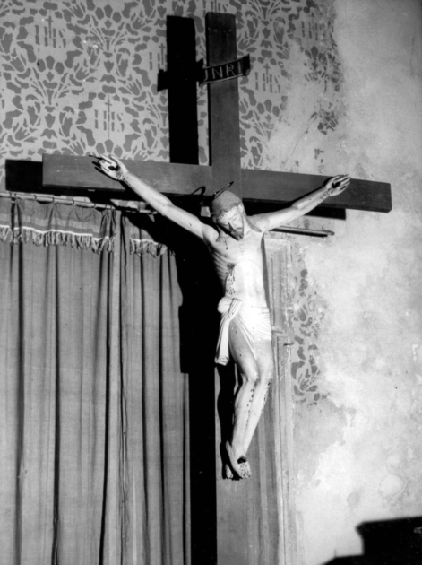 CRISTO CROCIFISSO (scultura) - bottega italiana (sec. XVIII)
