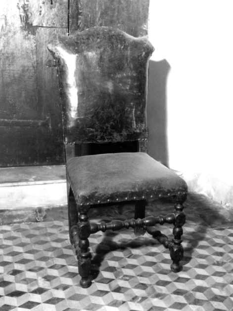 sedia - bottega lucchese (sec. XVII)