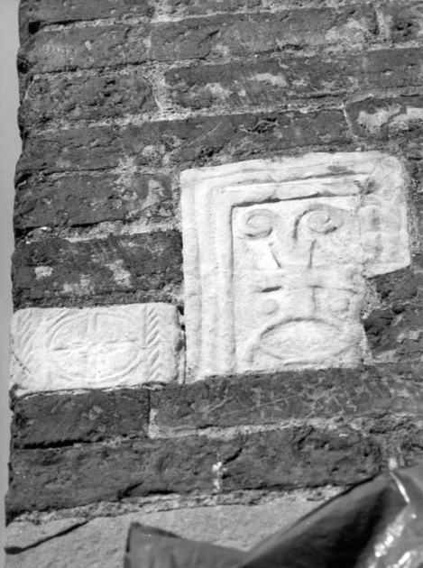 lapide, frammento - bottega toscana (secc. VIII/ IX)