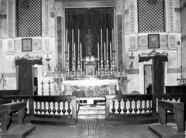 altare maggiore - bottega italiana (sec. XVIII)