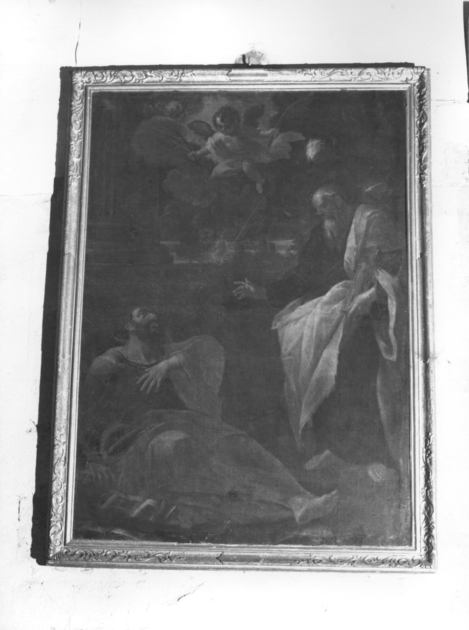 SAN SIMONE E SAN GIUDA (dipinto) di Brugieri Domenico (prima metà sec. XVIII)