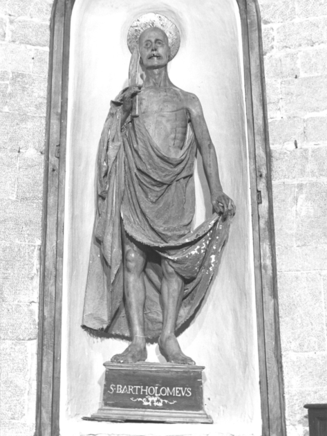 SAN BARTOLOMEO (statua) di Civitali Matteo (scuola) (ultimo quarto sec. XV)