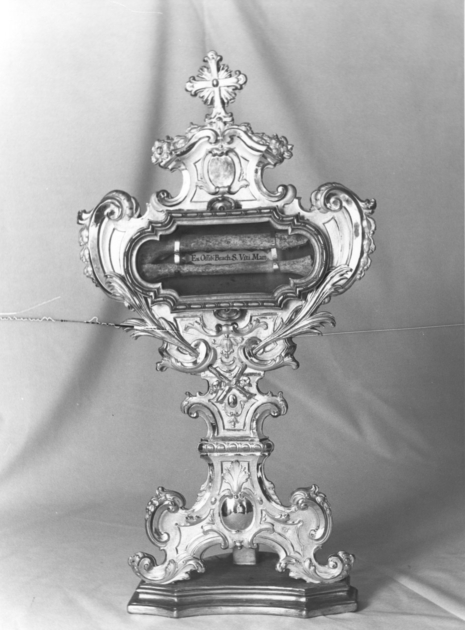 reliquiario - a ostensorio di Vambrè Giovanni, Vambrè Michelangelo (sec. XVIII)