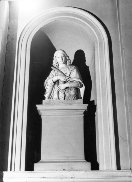 SAN ROMANO (statua) di Sinibaldo Bartolomeo detto Baccio da Montelupo (inizio sec. XVI)