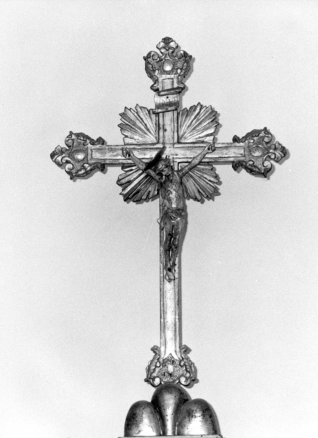 croce d'altare - bottega lucchese (seconda metà sec. XVIII)