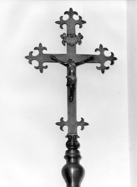 croce d'altare - bottega lucchese (seconda metà sec. XVII)