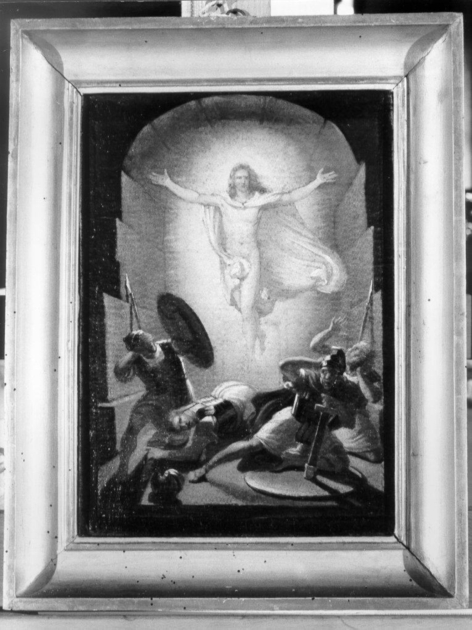 La Resurrezione, Resurrezione di Cristo (dipinto) di Ridolfi Michele (sec. XIX)