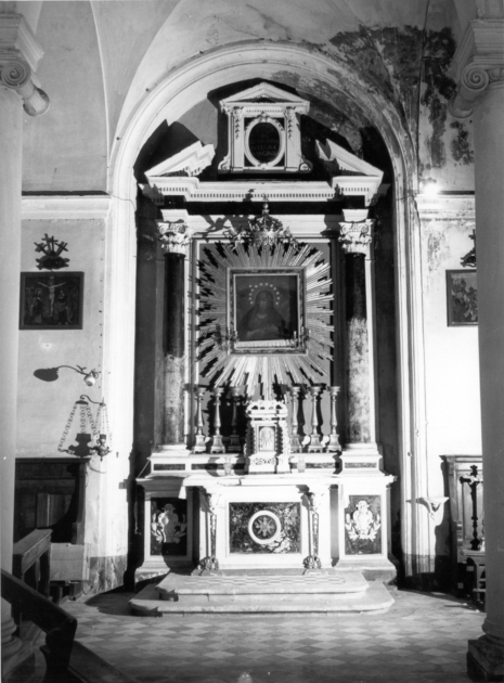 altare - bottega italiana (sec. XIX)