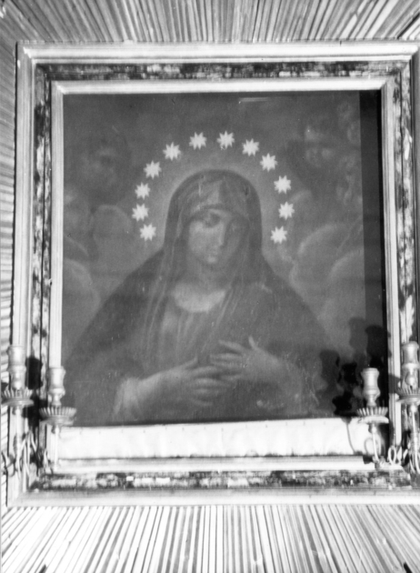 MADONNA IMMACOLATA (dipinto) - ambito italiano (sec. XVII)
