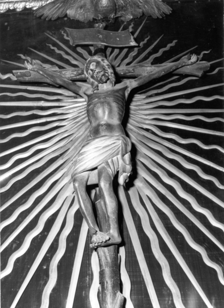 Cristo crocifisso (crocifisso) - bottega lucchese (sec. XIV)