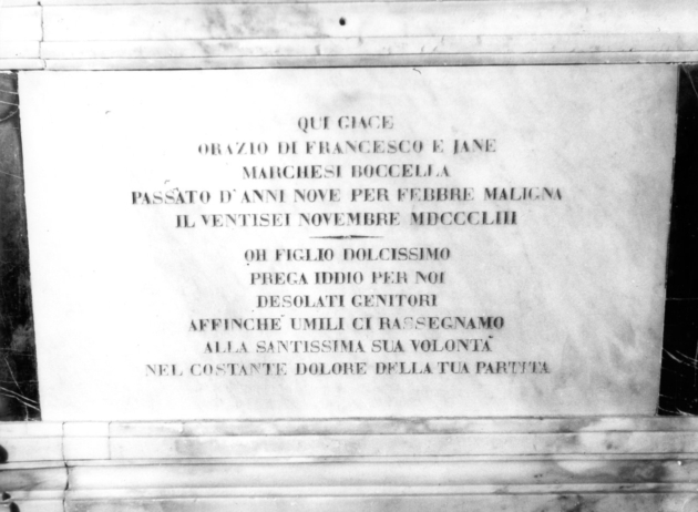 lastra - bottega italiana (sec. XIX)