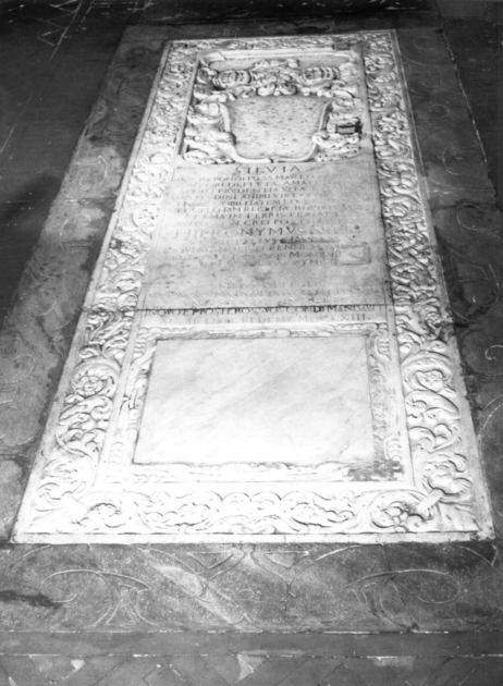 lastra - bottega italiana (sec. XVII)